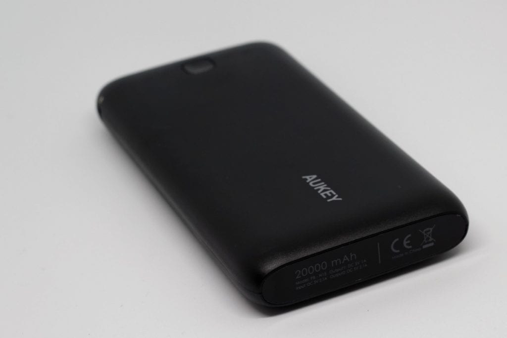 Photo de la batterie externe Aukey de 20 000 mAh