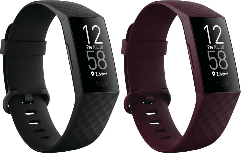 Le Fitbit Charge 4, dernier modèle des trackers connectés de la marque Fitbit