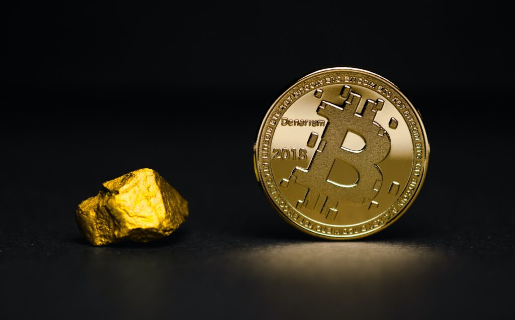 Bitcoin et or.