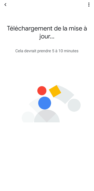 Mise à jour du Google Wifi.